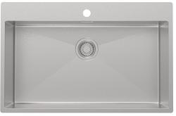 Pure.Sink Luxion Голяма мивка от неръждаема стомана 78x50 cm Tapwing с отвор за кран PLX7850T-02
