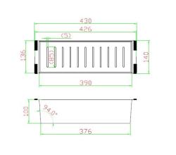 Pure.Sink Luxion Черна вложка за мивка PLXCOL-63