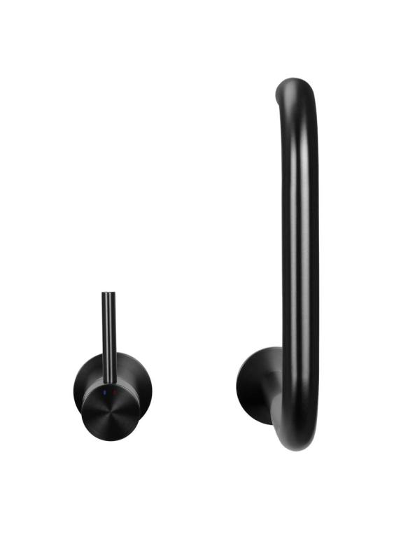 Pure.Sink Luxion 2-отворен кухненски кран от метал с U-образна извивка PLX2HU-61