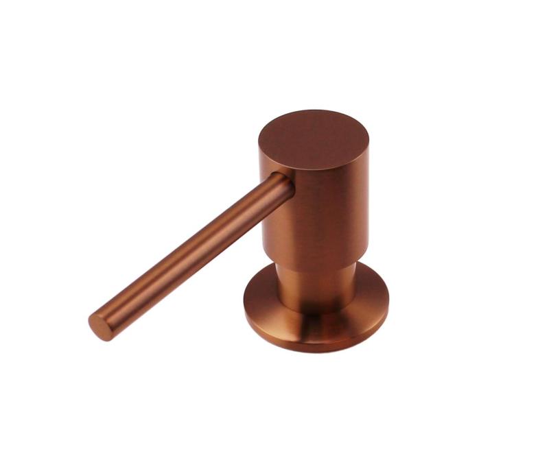 Pure.Sink Elite Steel Shine вграден диспенсър за сапун PVD мед отгоре презареждаем PS9010-62