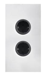 Indux Corner Енергиен стълб с 2 контакта с заземителна букса, бял 1208972293