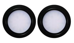 Indux Luma малък вграден кухненски LED Spot Set 2 спота с LED драйвер Черно 1208972323