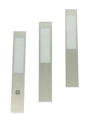 Indux Nex Кухненски LED комплект 3x3 W с вграден сензорен димер Алуминий 1208972335