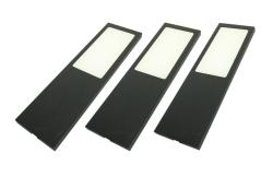 Indux Solin Кухненски монтаж Multi Tone LED комплект 3 спота x 3,6 W черен 1208972345