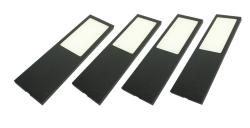 Indux Solin Кухненски монтаж Multi Tone LED комплект 4 спота x 3,6 W черен 1208972346