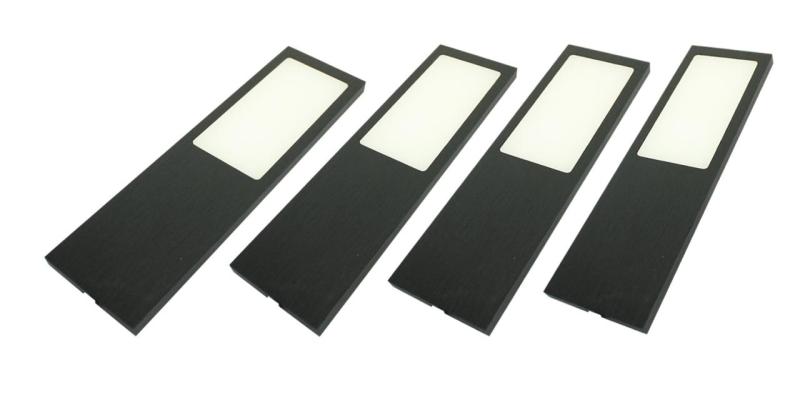 Indux Solin Кухненски монтаж Multi Tone LED комплект 4 спота x 3,6 W черен 1208972346