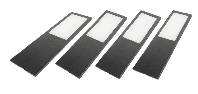 Indux Solin Кухненски монтаж Multi Tone LED комплект 4 спота x 3,6 W Gun metal 1208972354