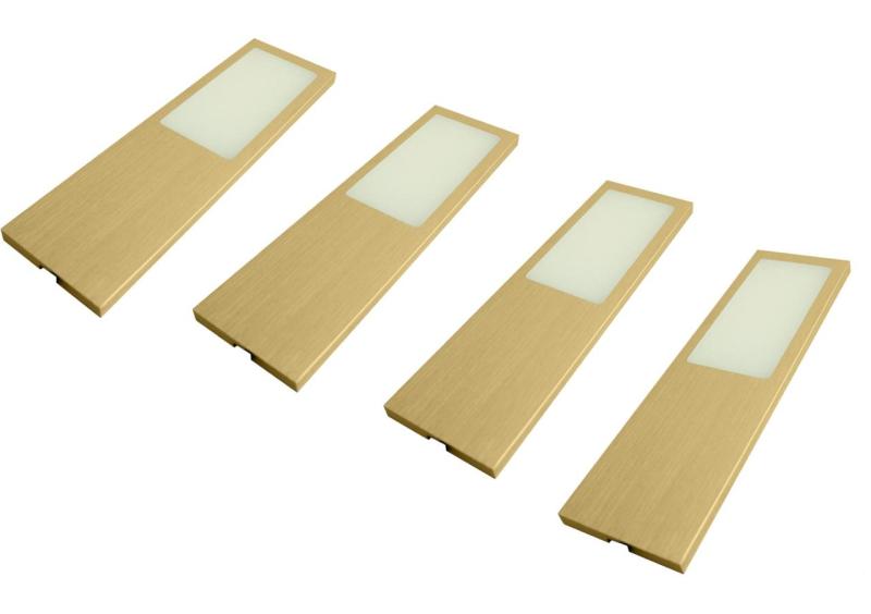 Indux Solin Кухненски монтаж Multi Tone LED комплект 4 спота x 4 W злато 1208972366