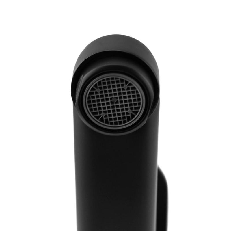 Aquanello Casa Едноръкохватна кухненска стена кранче черно с излив 20 см BL-1420-CS