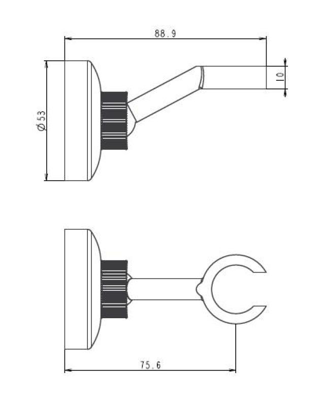 Aquanello Heritage Collection Класически държач за ръчен душ Бронз BN-9003-HC