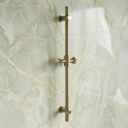 Aquanello Heritage Collection Класическа плъзгаща се релса 668 мм бронз BN-9004-HC