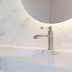 Aquanello Heritage Manor Класическа носталгична смесителна батерия за умивалник от неръждаема стомана NB-1001-HM