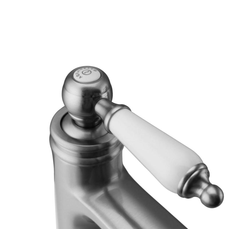 Aquanello Heritage Manor Класическа носталгична смесителна батерия за умивалник от неръждаема стомана NB-1001-HM