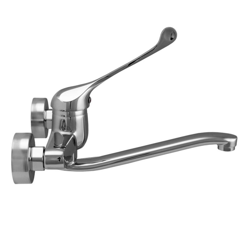 Aquanello Medic Кухненски стенен кран с дълга дръжка, хром CR-1005-MD