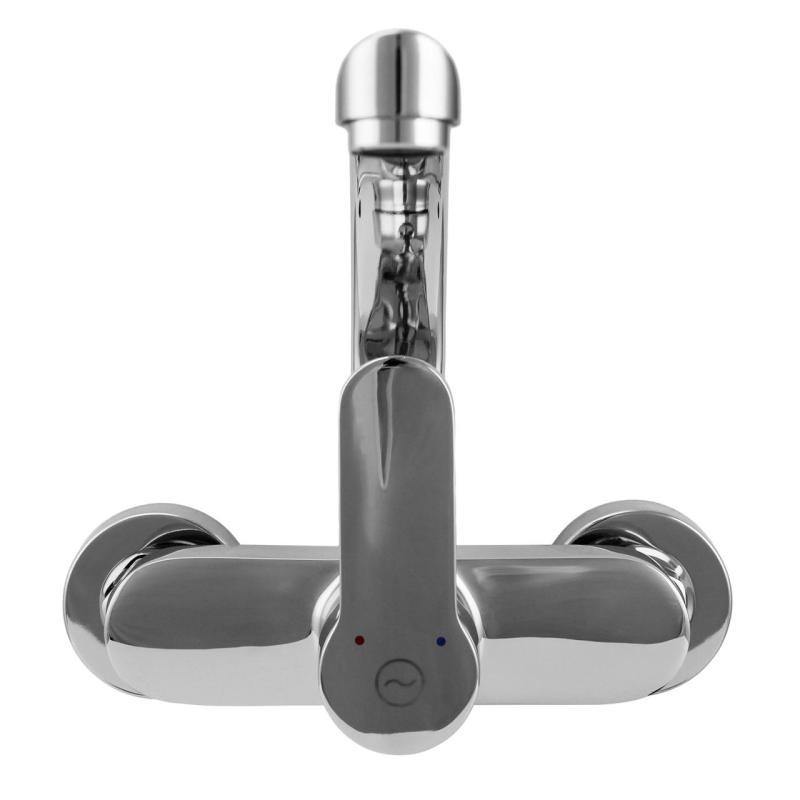 Aquanello Casa Кухненски стенен кран с горна изливка Хром CR-1003-CS