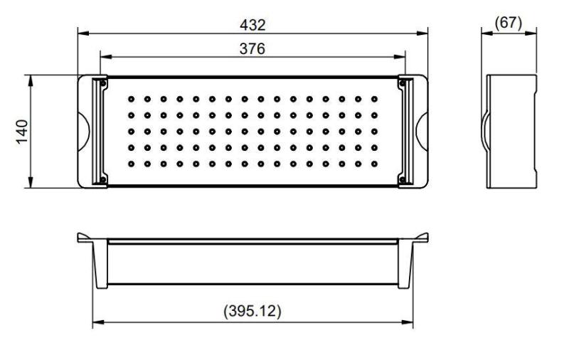 Pure.Sink Престижна вложка за мивка, златиста  PPGCL40-60