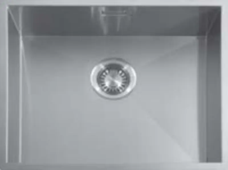 ABK Baronga Мивка неръждаема стомана 50x40 cm за вграждане под плота BAR50F