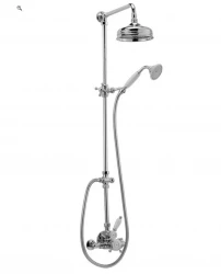 Huber Victorian Термостатичен Душ комплект 15cm Хром 5698