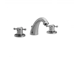 Huber Victorian 3-дупков смесител за умивалник Хром VT00101021