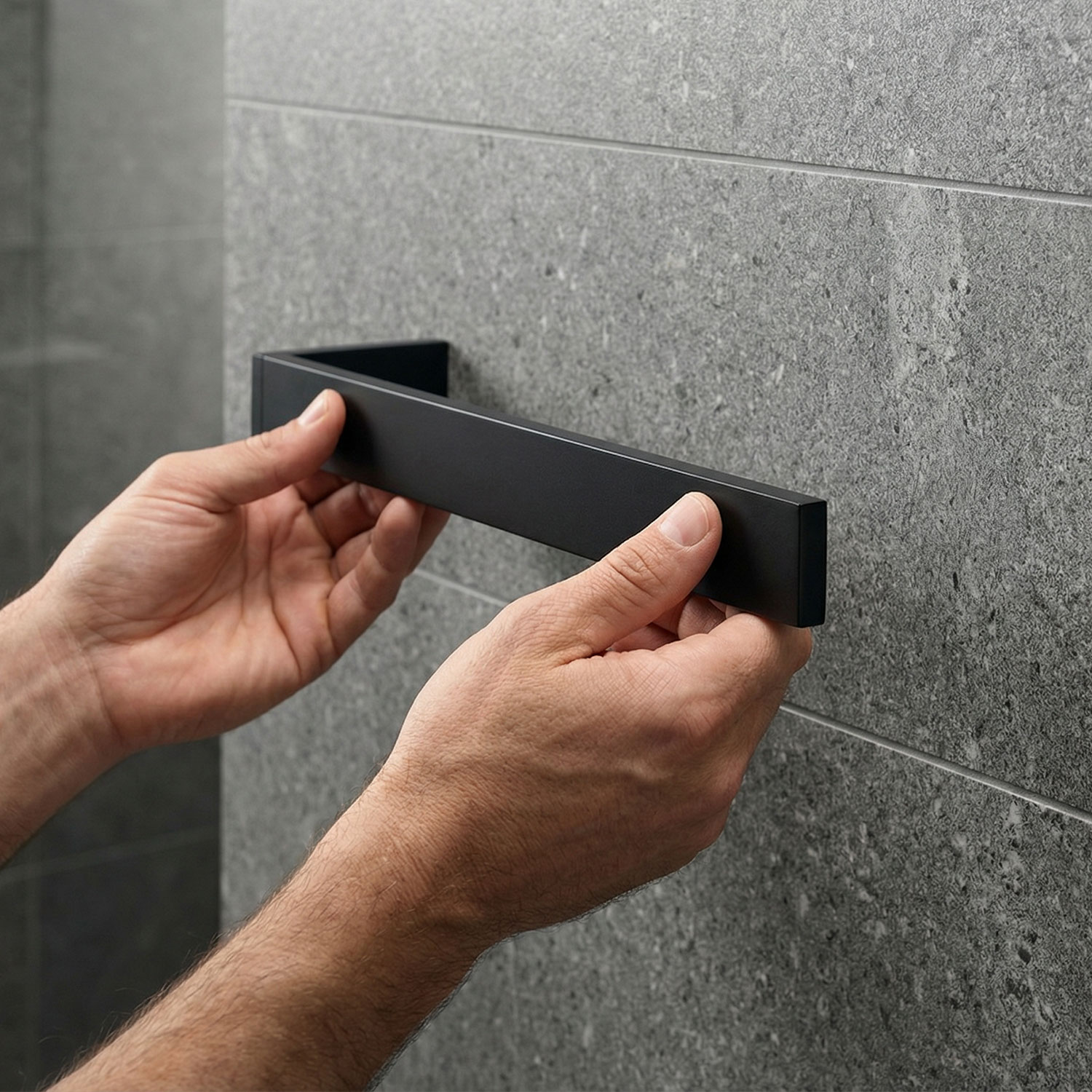 Как да монтирате закачалки за кърпи на облицовани с плочки стени